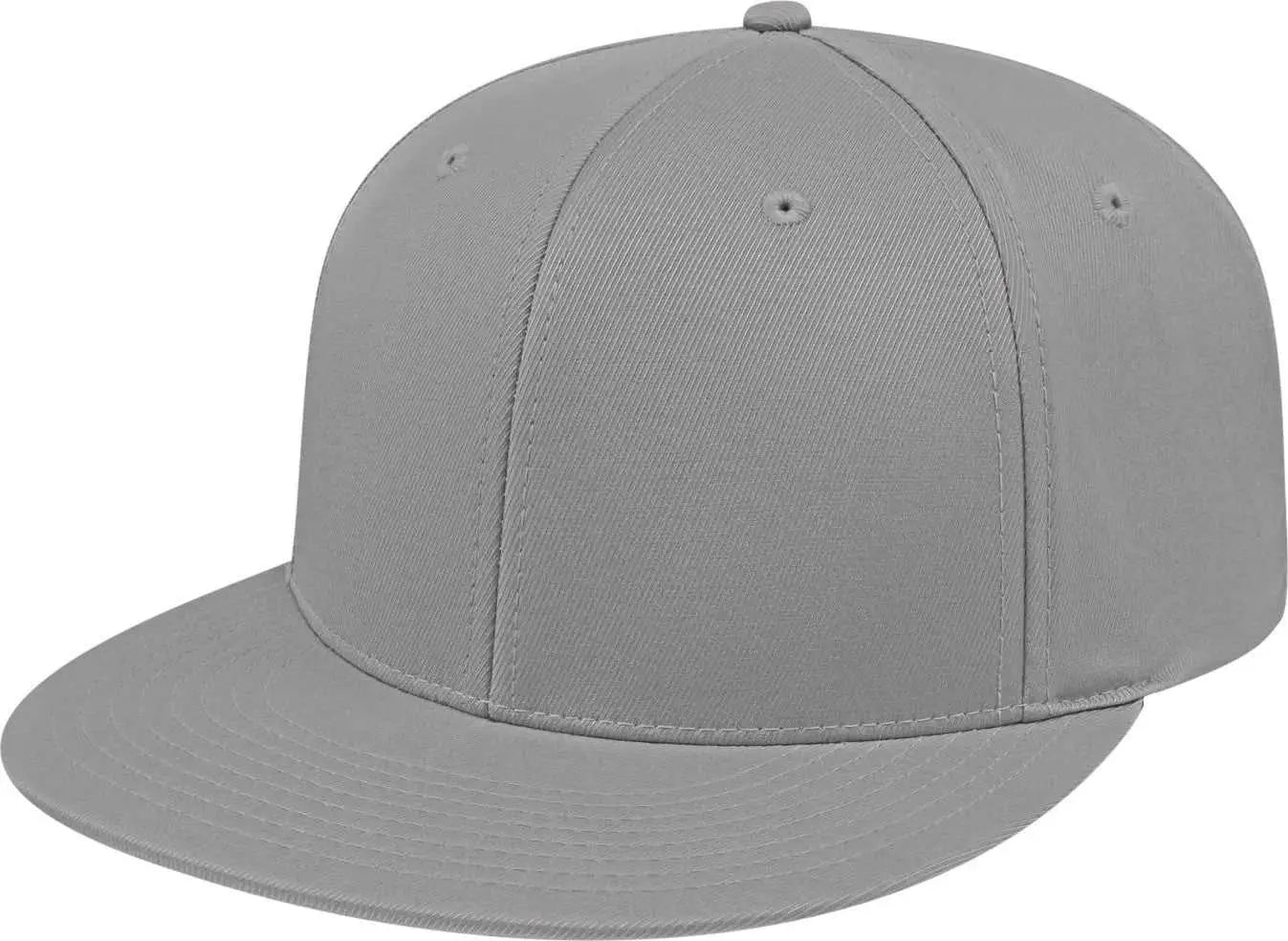 Cap America i8530 Flexfit Full Fabric Performance Cap - Silver - Silver / XS
