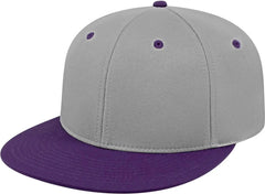 Cap America i8530 Flexfit Full Fabric Performance Cap - Silver Purple - Silver Purple / XS