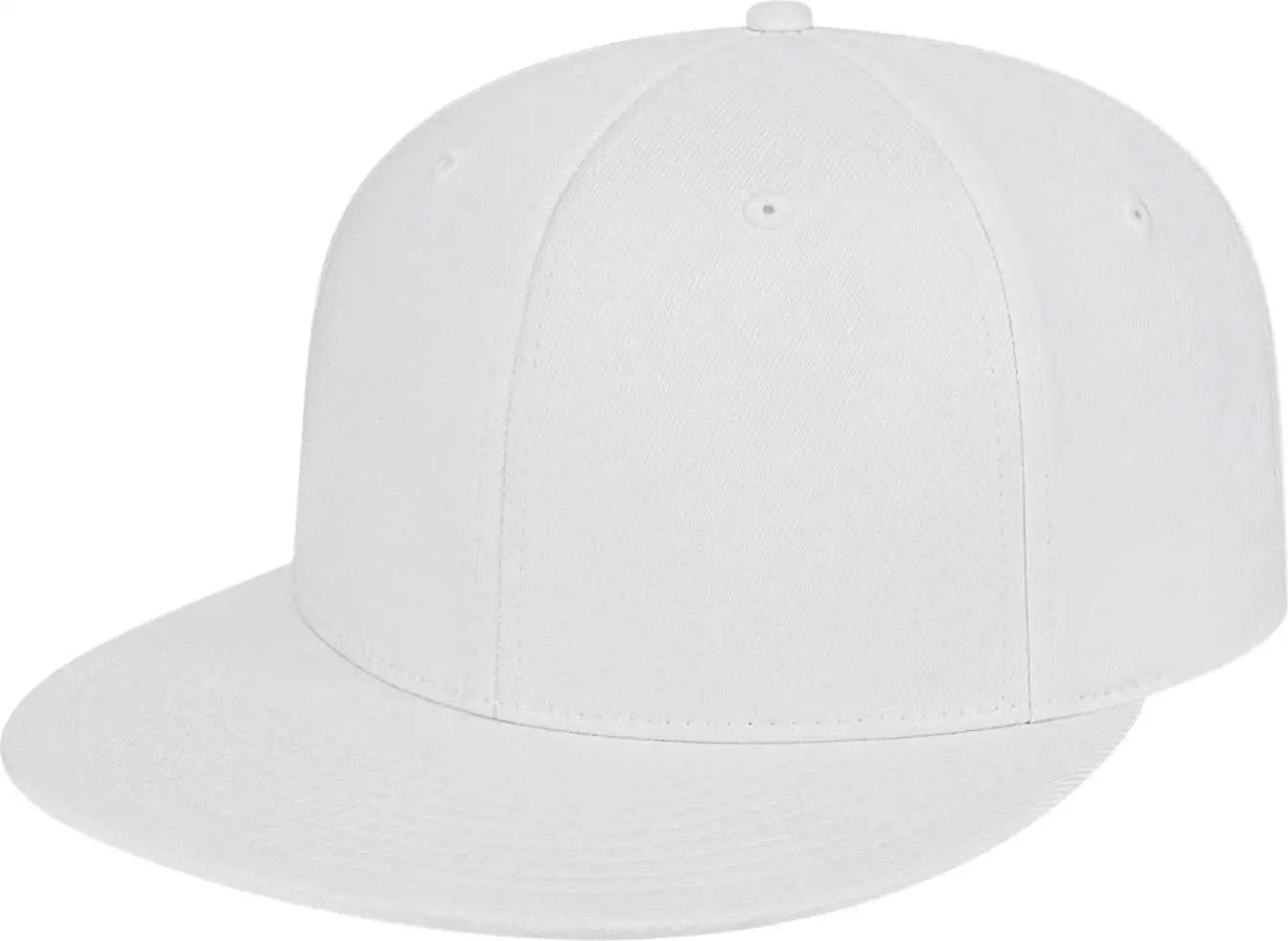 Cap America i8530 Flexfit Full Fabric Performance Cap - White - White / XS