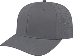 Cap America i8533 Flexfit 110 Perforated Performance Snap Back Cap - Graphite - Graphite / One Size Fits Most