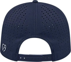 Cap America i8533 Flexfit 110 Perforated Performance Snap Back Cap - Navy - Navy / One Size Fits Most