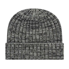 Cap America iK37 Sustainable Cuffed Knit with Polylana Fiber - Black - Black / One Size Fits Most