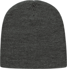 Cap America iK75 In Stock Waffle Beanie - Dark Heather - Dark Gray / One Size Fits Most