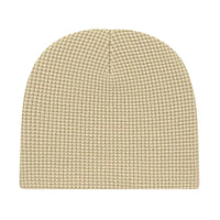 Cap America iK75 In Stock Waffle Beanie - Ivory - Ivory / One Size Fits Most