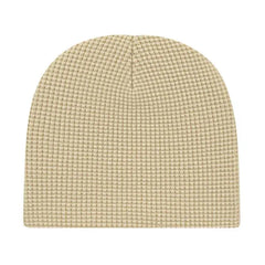 Cap America iK75 In Stock Waffle Beanie - Ivory - Ivory / One Size Fits Most