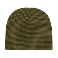 Cap America iK75 In Stock Waffle Beanie - Olive - Olive / One Size Fits Most