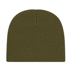 Cap America iK75 In Stock Waffle Beanie - Olive - Olive / One Size Fits Most