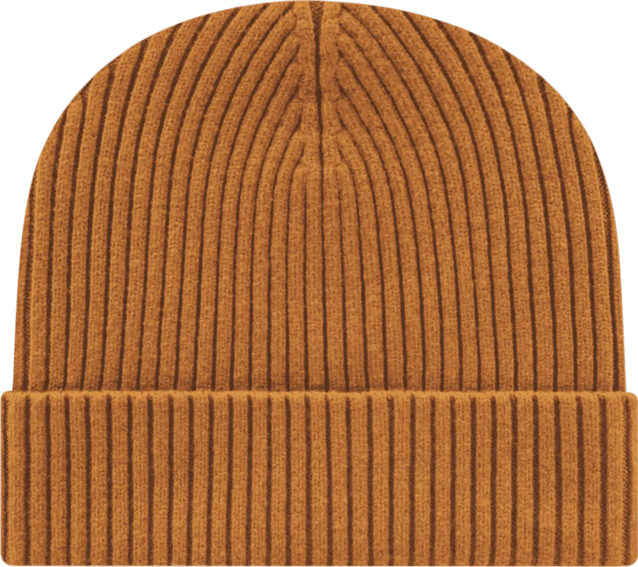 Cap America iK8550 Premium Cuffed Knit Beanie - Cider - Tan / One Size Fits Most