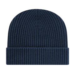 Cap America iK8550 Premium Cuffed Knit Beanie - Navy - Navy / One Size Fits Most