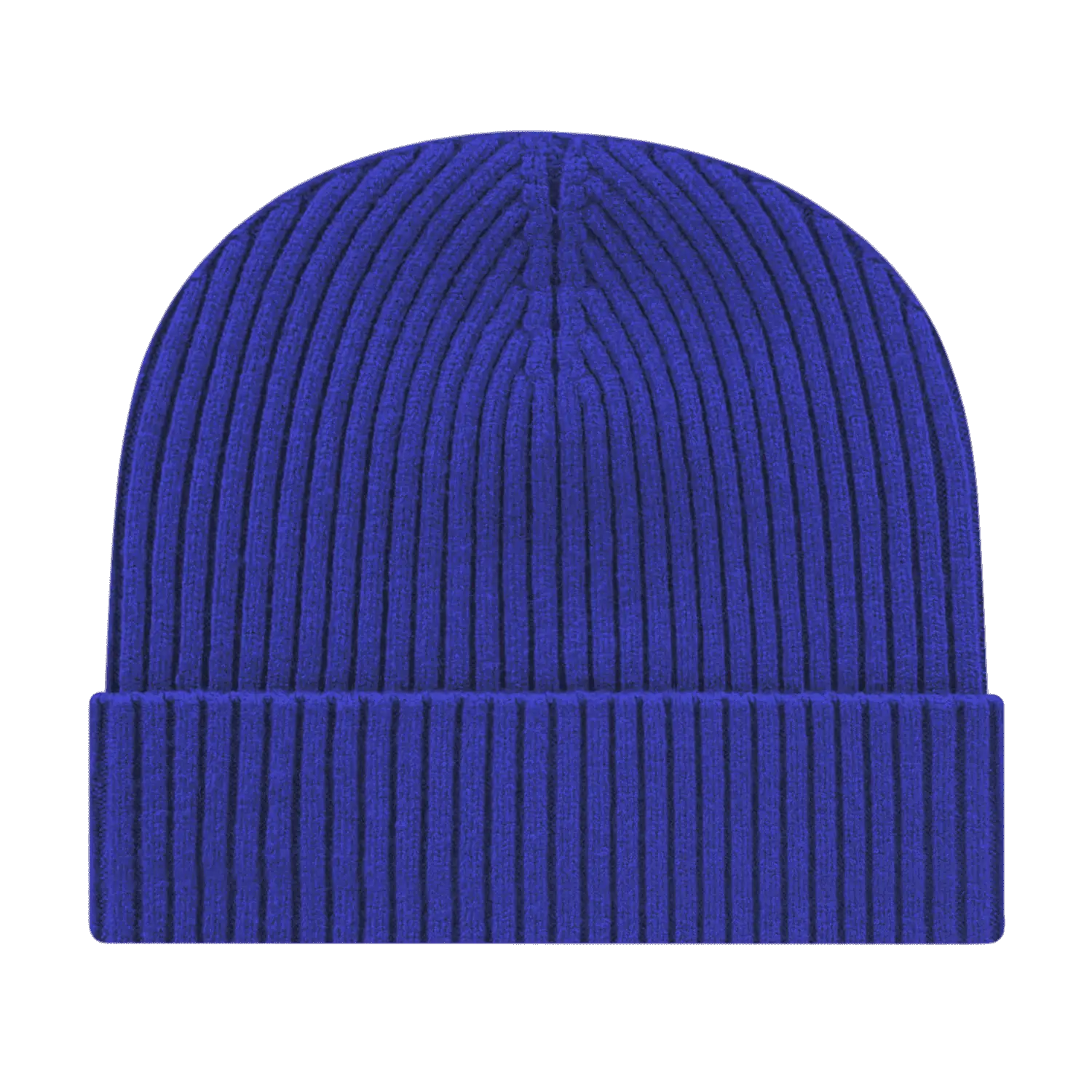 Cap America iK8550 Premium Cuffed Knit Beanie - Royal - Royal / One Size Fits Most