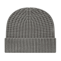 Cap America iK8552 Premium Waffle Knit with Cuff - Heather - Gray / One Size Fits Most