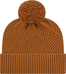 Cap America ik8554 Premium Diagonal Weave Knit Cap with Cuff Beanie - Cider - Cider / One Size Fits Most