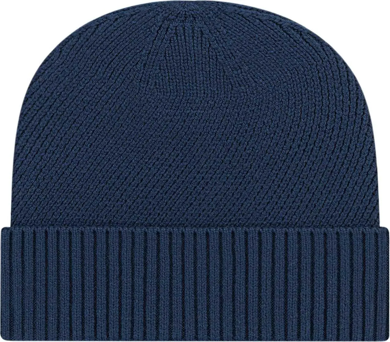 Cap America iK8557 Premium Recycled Knit Cap with Cuff Beanie - Light Navy - Light Navy / One Size Fits Most