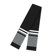 Cap America RK60 USA Made 60 Inch Scarf with Elite Fringe - Black - Black / One Size Fits Most