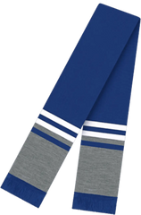 Cap America RK60 USA Made 60 Inch Scarf with Elite Fringe - True Ryal - True Royal / One Size Fits Most