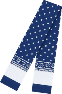 Cap America RKF160 Snowflake Scarf - True Royal - Royal / One Size Fits Most