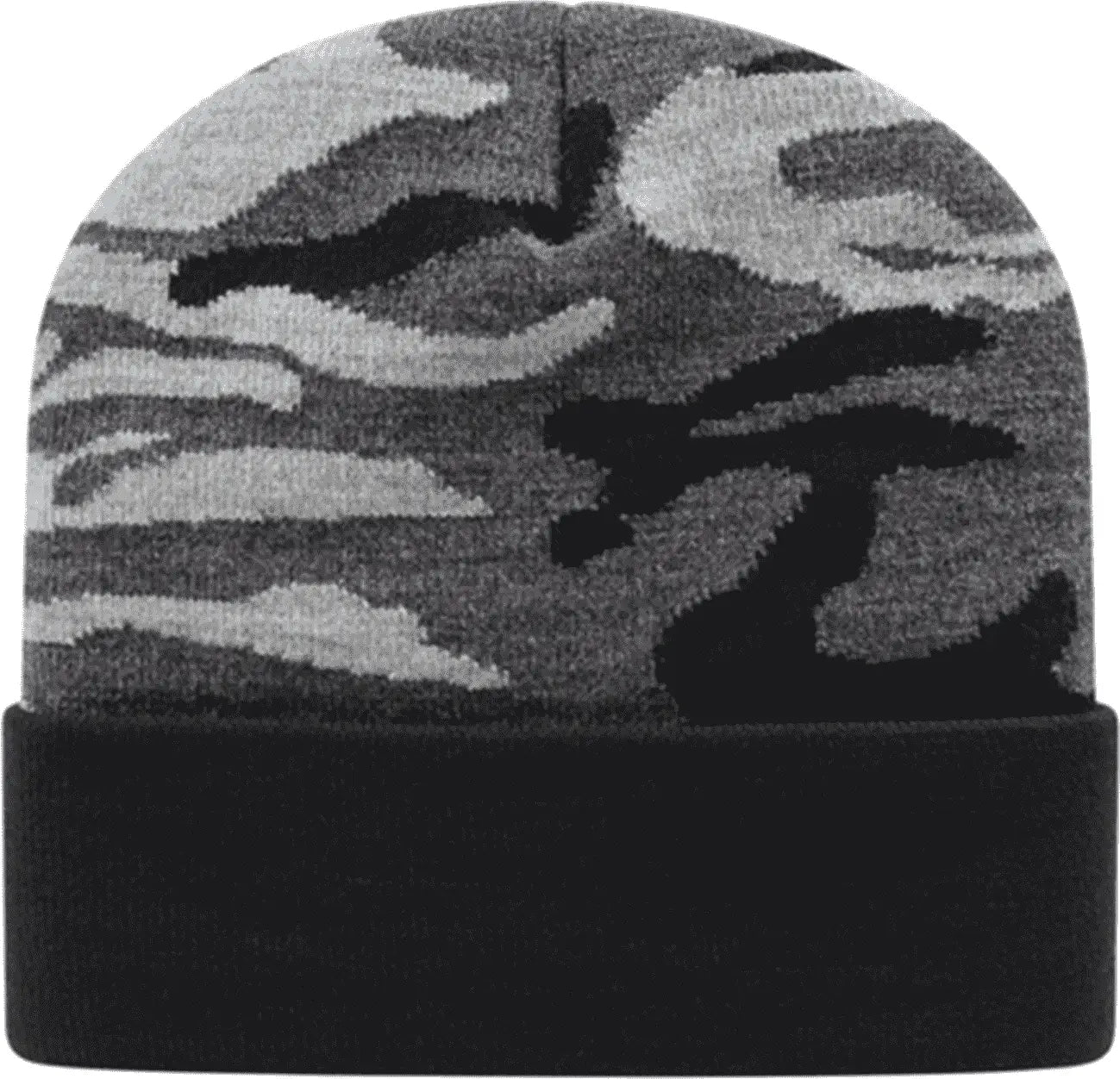 Cap America RKUC12 USA Made Urban Camo Knit Cap with Cuff Beanie - Urban Camo - Multi-Colored / One Size Fits Most