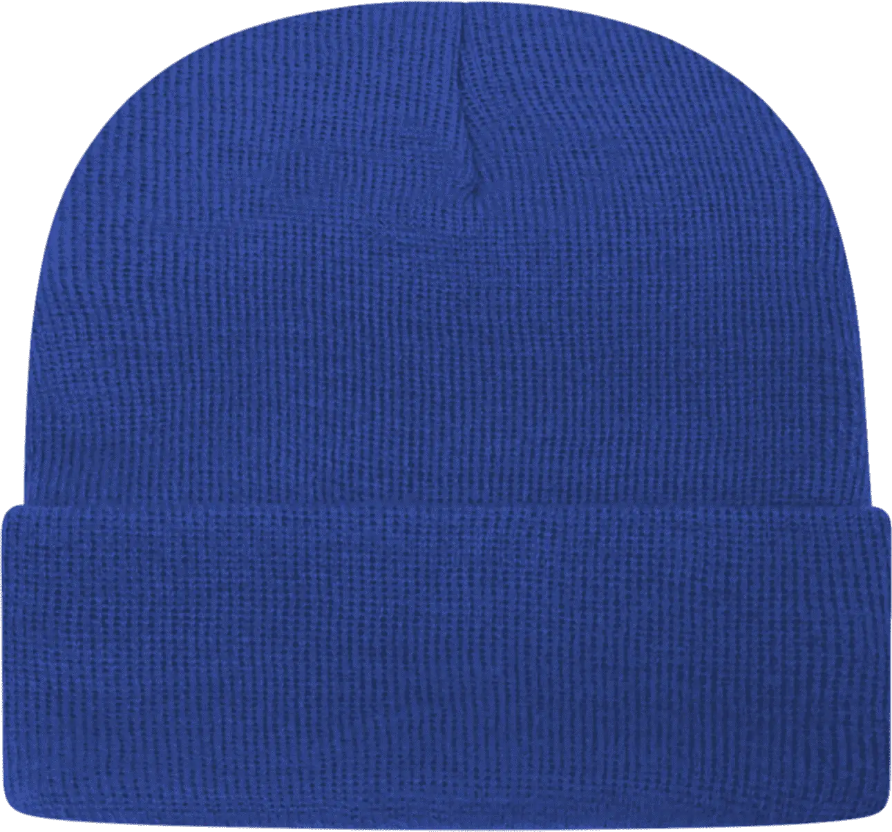 Cap America TKN24 USA Made Knit Cap with Cuff Beanie - Sesame Blue - Blue / One Size Fits Most