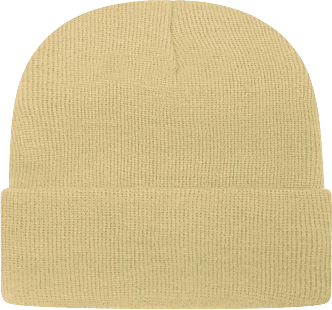 Cap America TKN24 USA Made Knit Cap with Cuff Beanie - Vegas Gold - Vegas Gold / One Size Fits Most