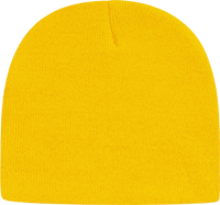 Cap America TKN28 USA Made Knit Beani - Arctic Yellow - Yellow / One Size Fits Most