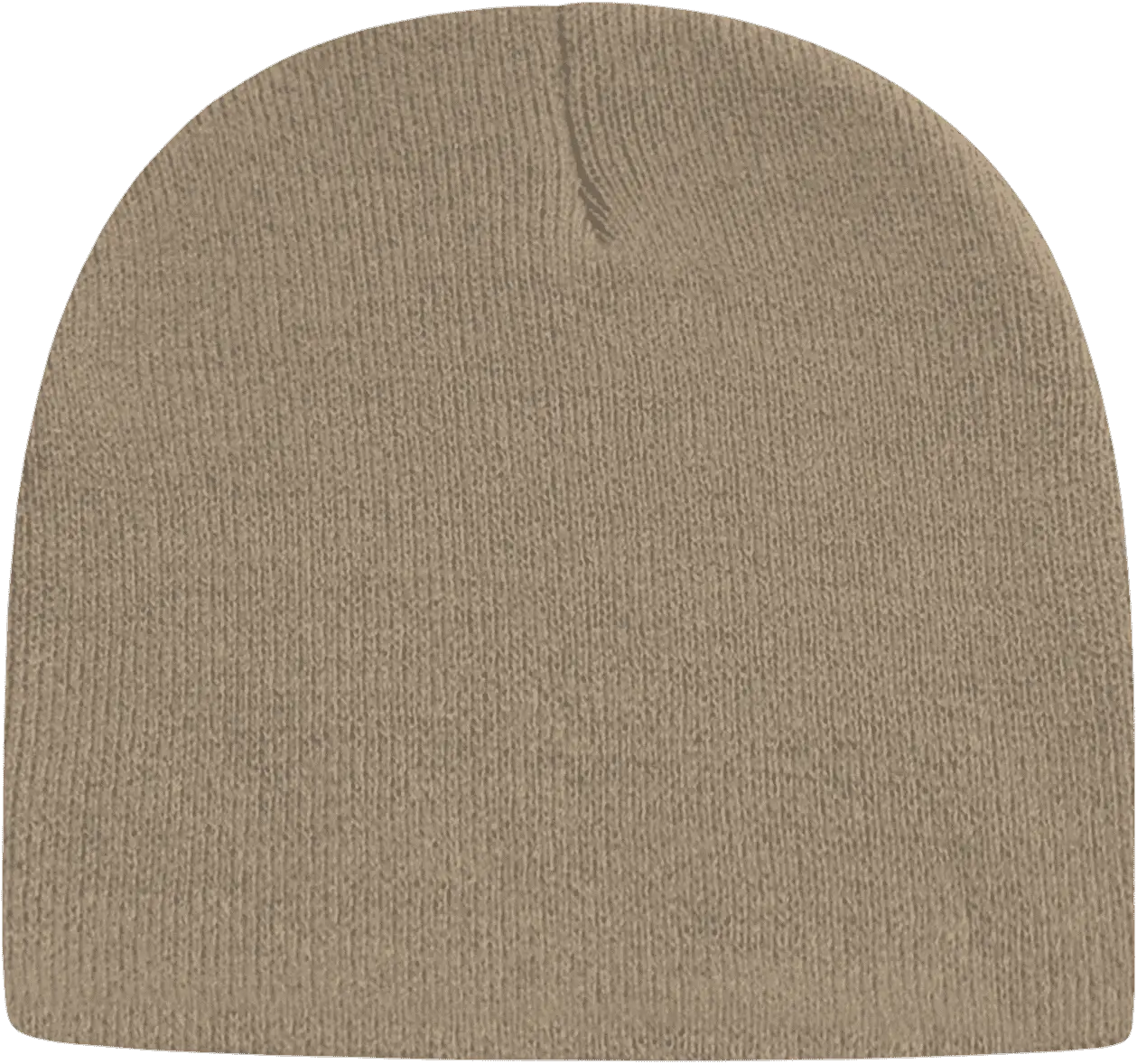 Cap America TKN28 USA Made Knit Beani - Arctic YellowKhaki - Khaki / One Size Fits Most