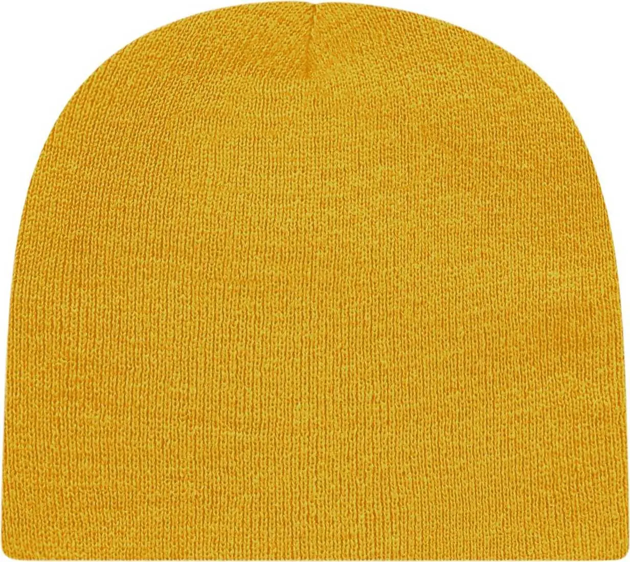 Cap America TKN28 USA Made Knit Beani - Arctic YellowMustard - Mustard / One Size Fits Most