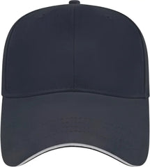 Cap America X200 X Tra Value Structured Sandwich Cap - Navy White - Navy White / One Size Fits Most