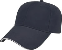 Cap America X200 X Tra Value Structured Sandwich Cap - Navy White - Navy White / One Size Fits Most