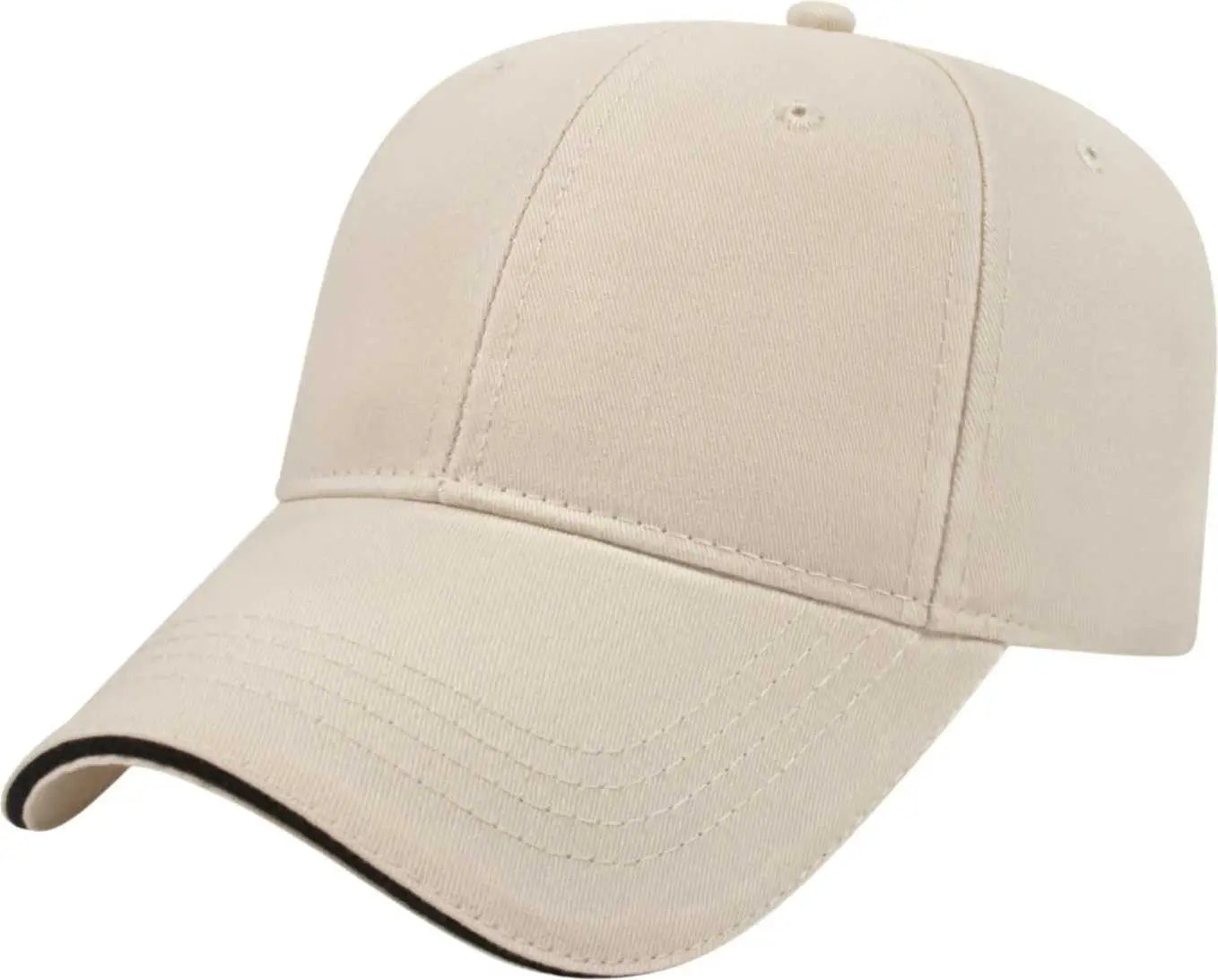 Cap America X200 X Tra Value Structured Sandwich Cap - Stone Black - Stone Black / One Size Fits Most