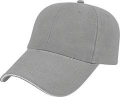 Cap America X201 X Tra Value Unstructured Sandwich Cap - Gray White - Gray White / One Size Fits Most