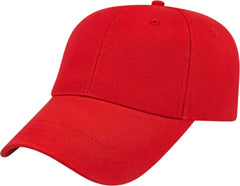 Cap America X301 X Tra Value Unstructured Cap - Red - Red / One Size Fits Most