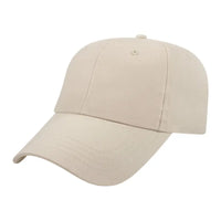 Cap America X301 X Tra Value Unstructured Cap - Stone - Ivory / One Size Fits Most
