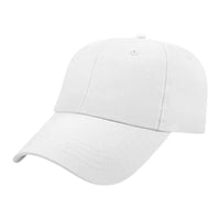 Cap America X301 X Tra Value Unstructured Cap - White - White / One Size Fits Most