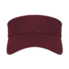 Cap America X400 X Tra Value Tennis Visor - Maroon - Maroon / One Size Fits Most
