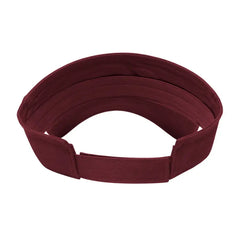 Cap America X400 X Tra Value Tennis Visor - Maroon - Maroon / One Size Fits Most
