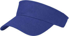 Cap America X400 X Tra Value Tennis Visor - Royal - Royal / One Size Fits Most