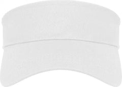 Cap America X400 X Tra Value Tennis Visor - White - White / One Size Fits Most