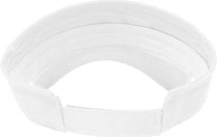 Cap America X400 X Tra Value Tennis Visor - White - White / One Size Fits Most