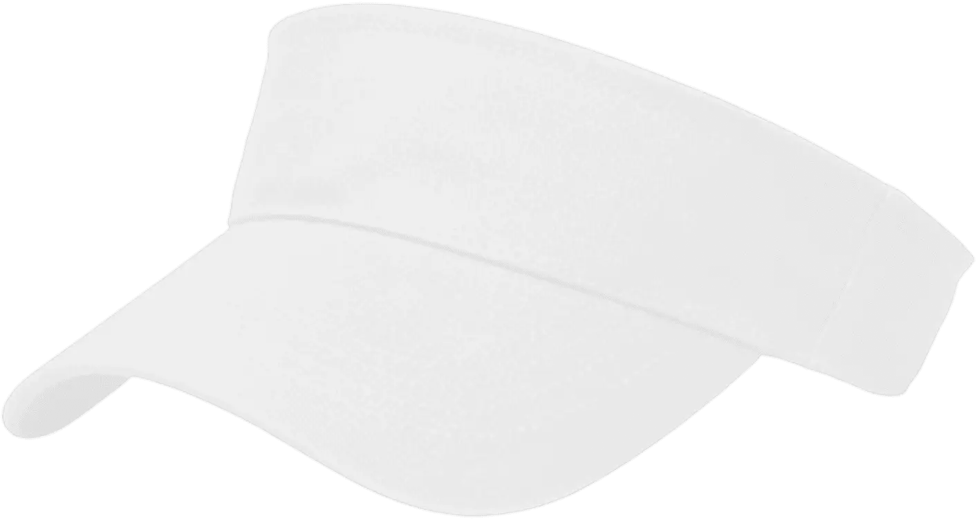Cap America X400 X Tra Value Tennis Visor - White - White / One Size Fits Most