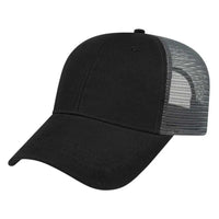 Cap America X500 X tra Value Mesh Back Cap - Black Charcoal - Black Dark Gray / One Size Fits Most