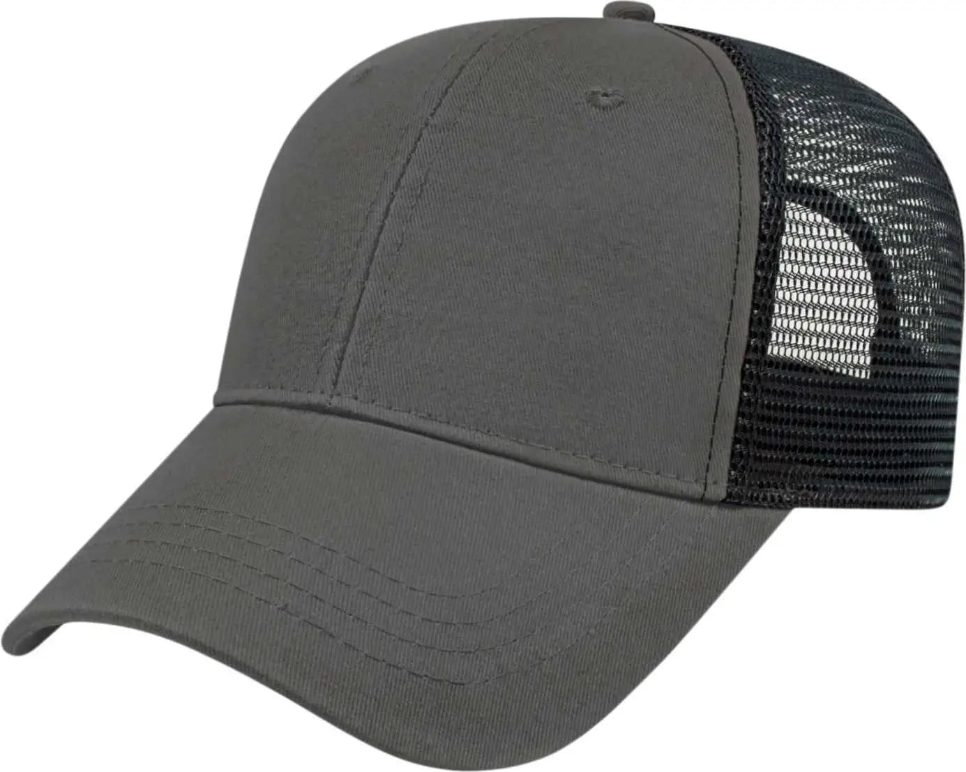 Cap America X500 X tra Value Mesh Back Cap - Charcoal Black - Charcoal Black / One Size Fits Most