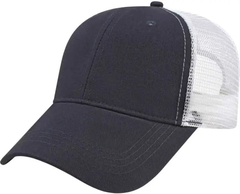Cap America X500 X tra Value Mesh Back Cap - Navy White - Navy White / One Size Fits Most
