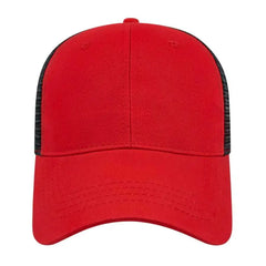 Cap America X500 X tra Value Mesh Back Cap - Red Black - Red Black / One Size Fits Most