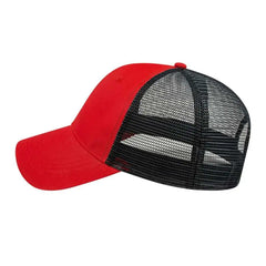 Cap America X500 X tra Value Mesh Back Cap - Red Black - Red Black / One Size Fits Most
