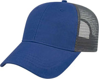 Cap America X500 X tra Value Mesh Back Cap - Royal Charcoal - Royal Dark Gray / One Size Fits Most