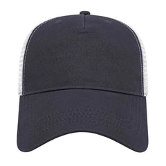 Cap America X600 X tra Value Five Panel Mesh Back Cap - Navy White - Navy White / One Size Fits Most