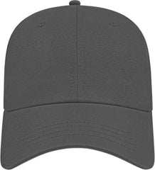 Cap America X701 X-Tra Value Unstructured Polyester Cap - Charcoal - Charcoal / One Size Fits Most