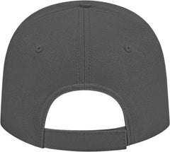 Cap America X701 X-Tra Value Unstructured Polyester Cap - Charcoal - Charcoal / One Size Fits Most