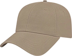 Cap America X701 X-Tra Value Unstructured Polyester Cap - Khaki - Khaki / One Size Fits Most