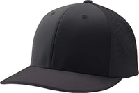 Champro HC1 Ultima Cap - Black - Black / 6 5/8’’ - 7’’